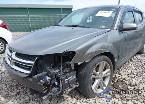 2011 Dodge Avenger Mainstreet из США, поврежденный, VIN 1B3BD1FGXBN587385